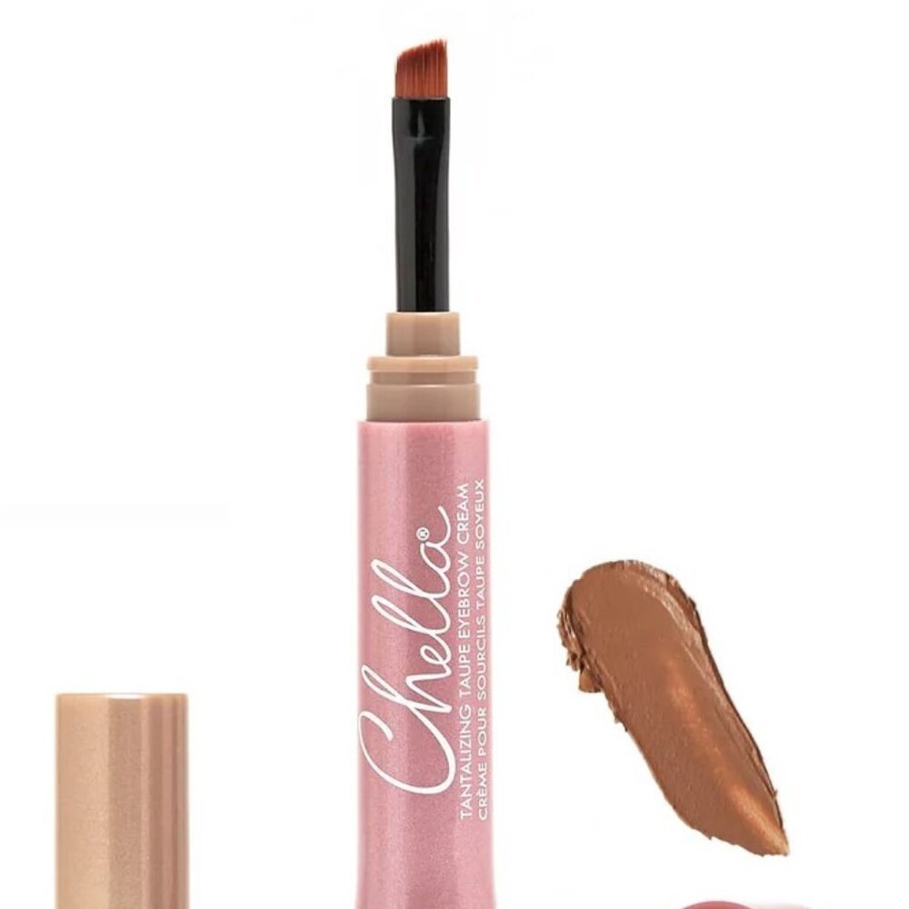 Chella Eyebrow Cream with built-in angled brush 1.5 G Tantalizing Taupe NEW